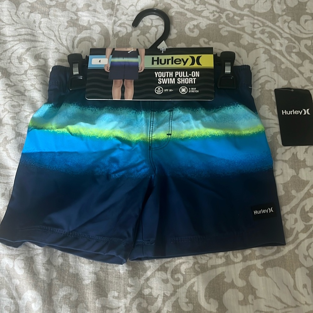 NWT HurleyX Youth Pull On Swim Short